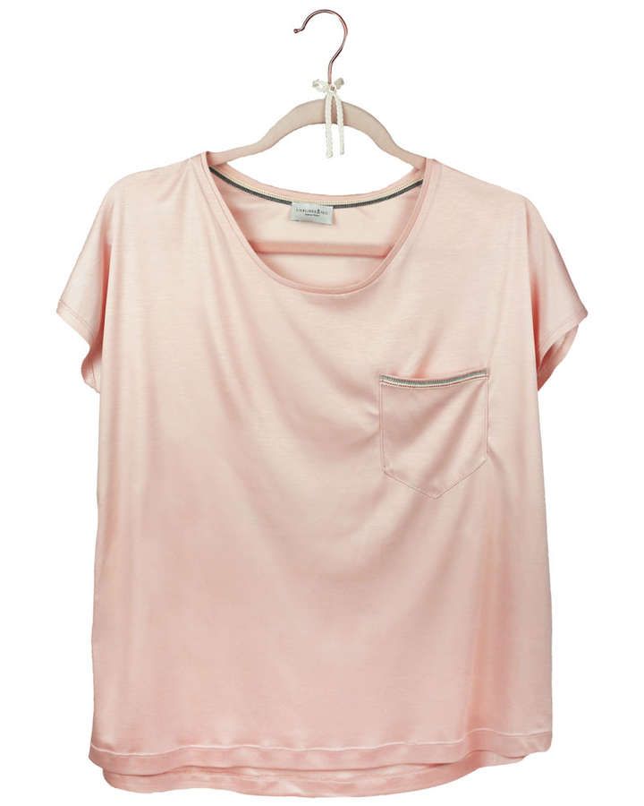 T-Shirt // Jersey, Baumwolle, Kurzarm, rose_01