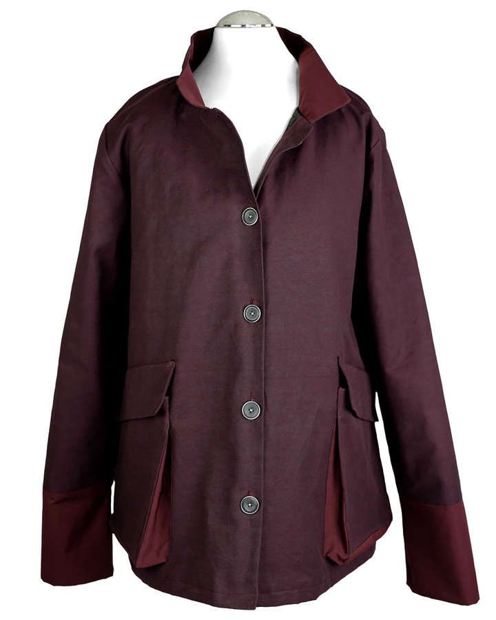 Jacke wind- und wasserabweisend, gefüttert, aubergine_04